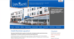 Desktop Screenshot of lapuahovi.fi